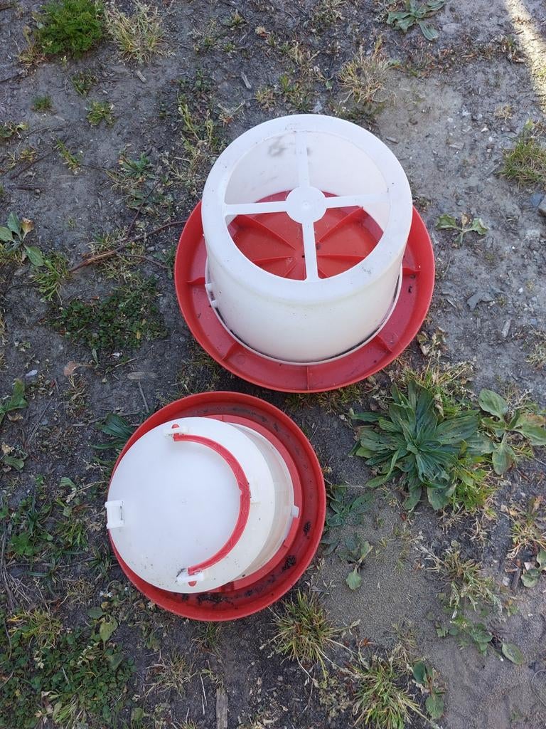Drinkbak en voederbak voor kippen, Dieren en Toebehoren, Ophalen