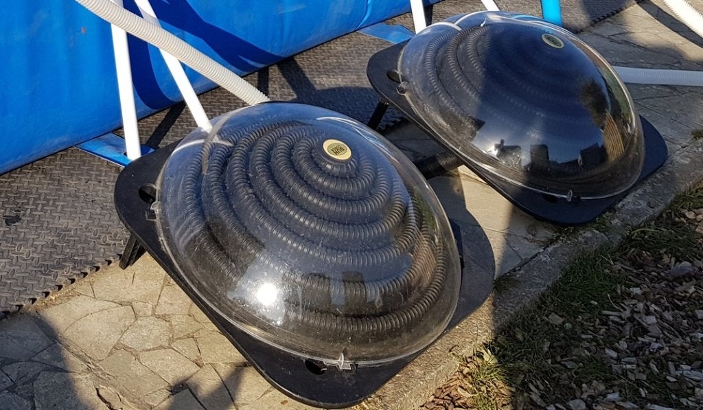2 solarbollen zwembad, Ophalen, Zo goed als nieuw, Verwarming