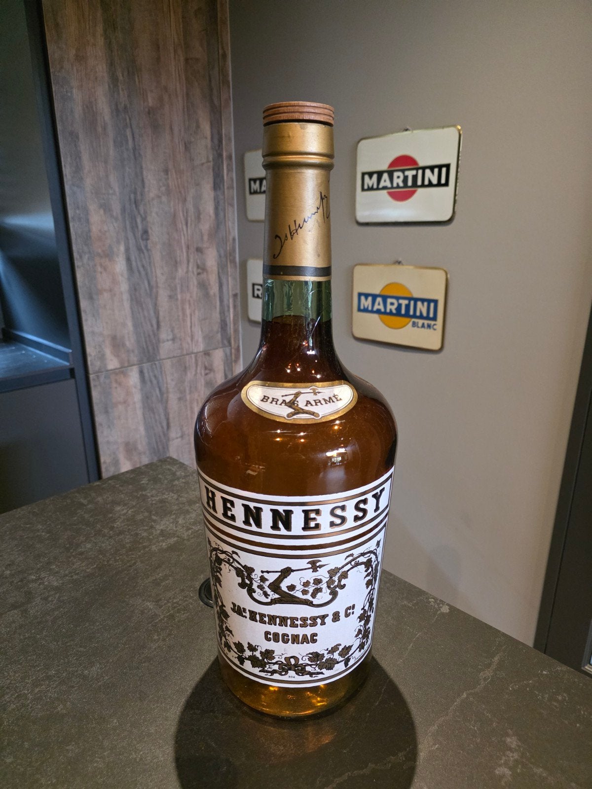 grand présentoir à boissons Cognac Hennessy (bouteille de pu, Enlèvement ou Envoi