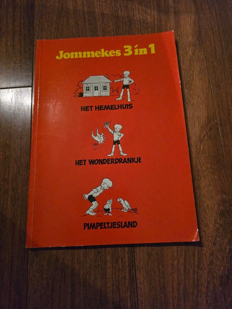 Jommeke 3 strips in 1 boek, Ophalen of Verzenden
