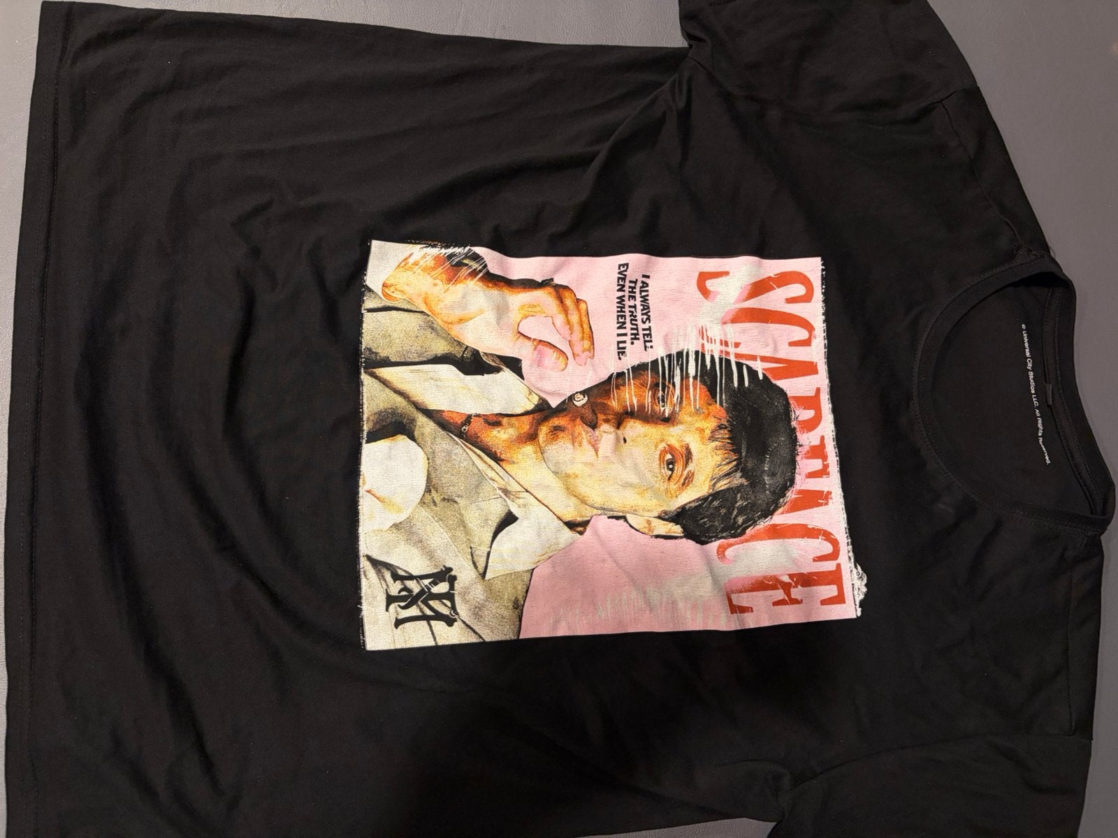 Scarface shirt, Ophalen of Verzenden, Zo goed als nieuw, Maat 48/50 (M)
