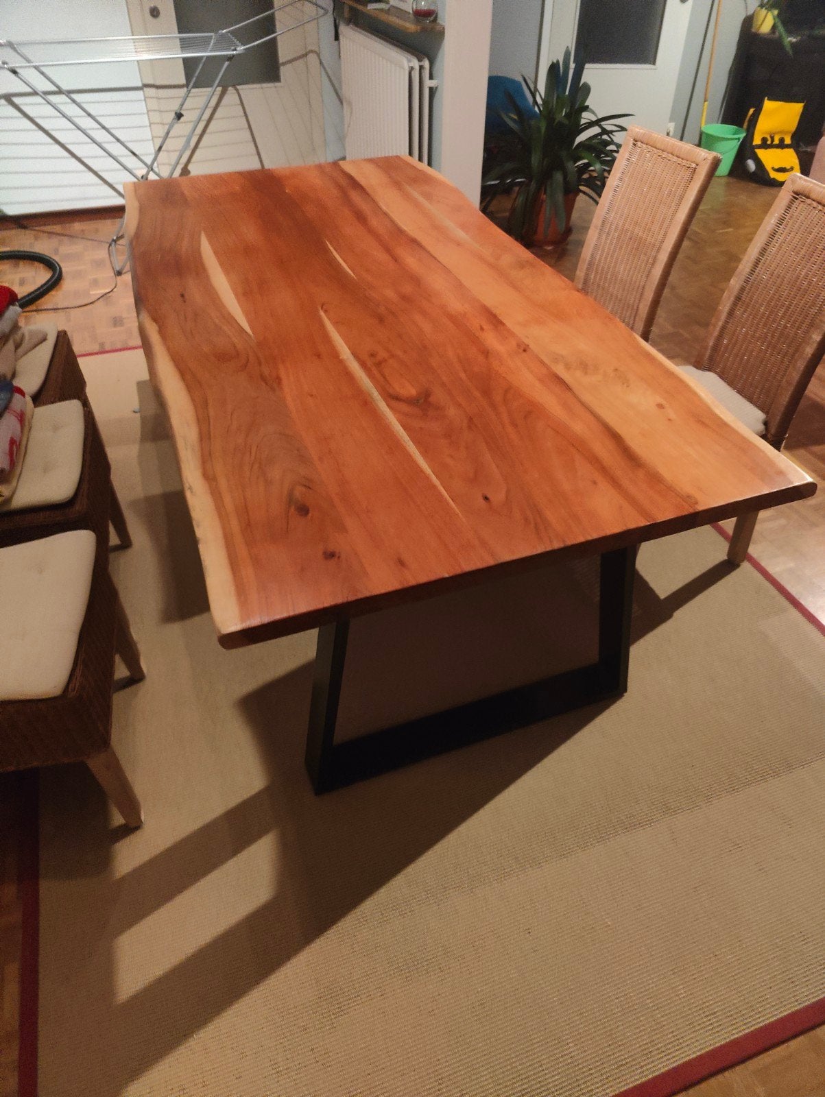 massief accasiahout tafel, Huis en Inrichting, Ophalen