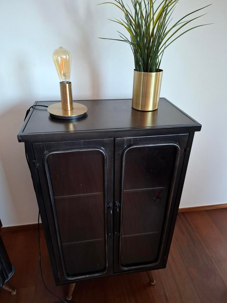 Dutchbone Denza vitrinekast, Huis en Inrichting, Ophalen, Metaal