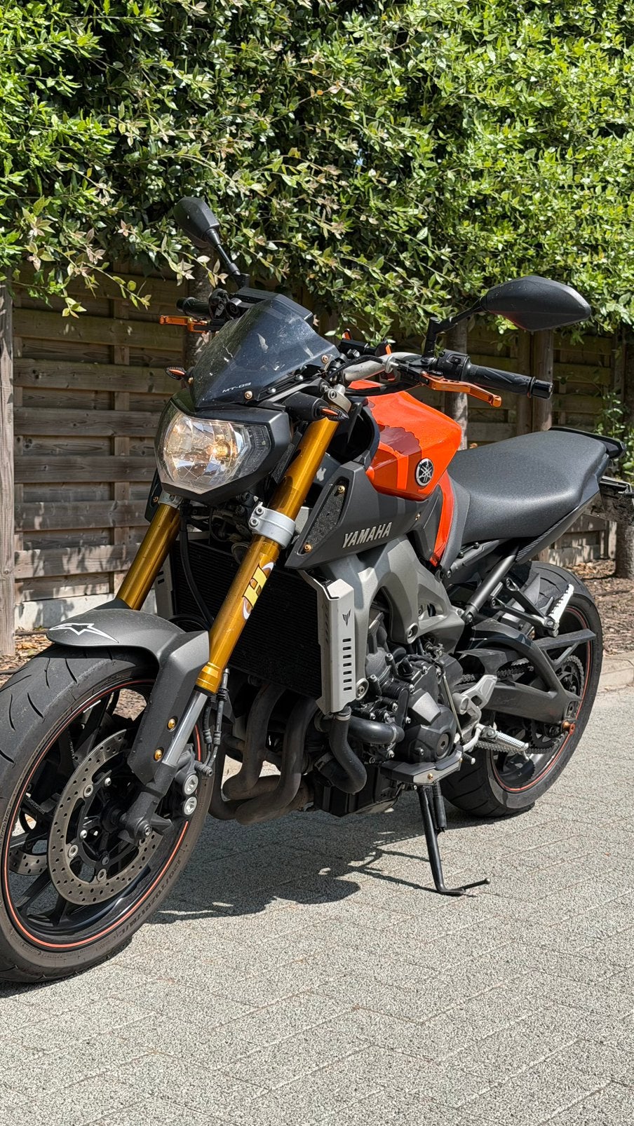 Yamaha MYT-09 Full Power, Permis Moto A, Entreprise, Plus de 35 kW, 3 cylindres