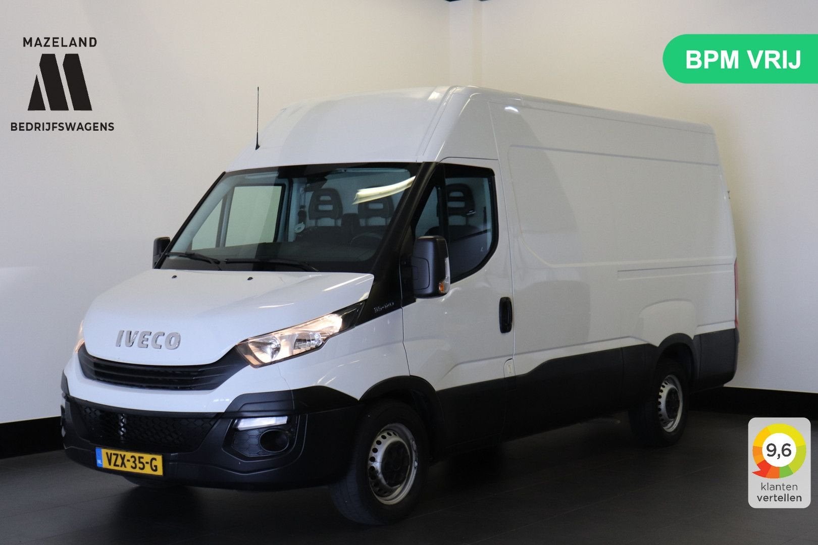 Iveco Daily 35S12V 2.3 L2H2 EURO 6 - Airco - Cruise - Camera, Autos, Camionnettes & Utilitaires, Entreprise, ABS, Air conditionné