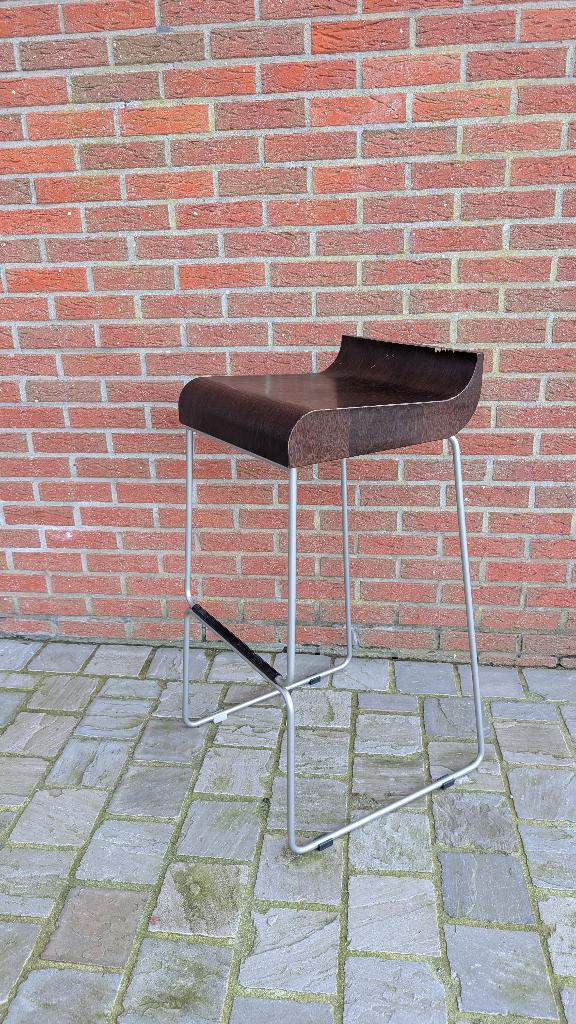Barkruk - Calligaris - DESIGN, Maison & Meubles, 1 tabouret, Enlèvement, Utilisé, Bois