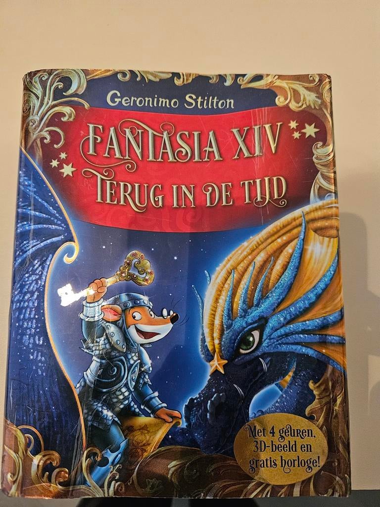 Geronimo stilton Fantasia XIV Terug in de tijd, Boeken, Ophalen
