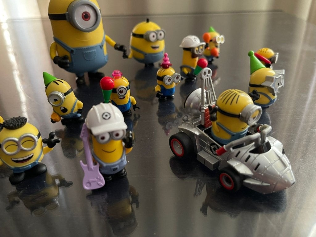 14 Minion knuffels als nieuw., Ophalen of Verzenden, Zo goed als nieuw