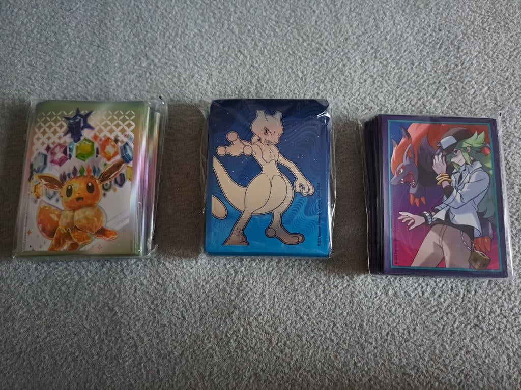 Pokémon sleeves, Ophalen, Nieuw, Sleeves of Kaarthoesjes