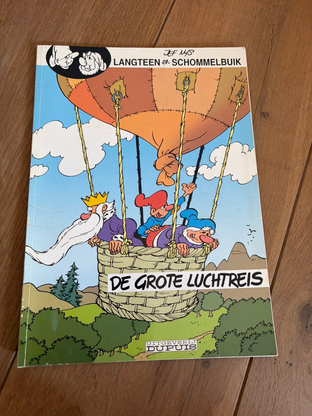 Langteen en Schommelbuik - De grote luchtreis, Une BD, Enlèvement ou Envoi, Utilisé