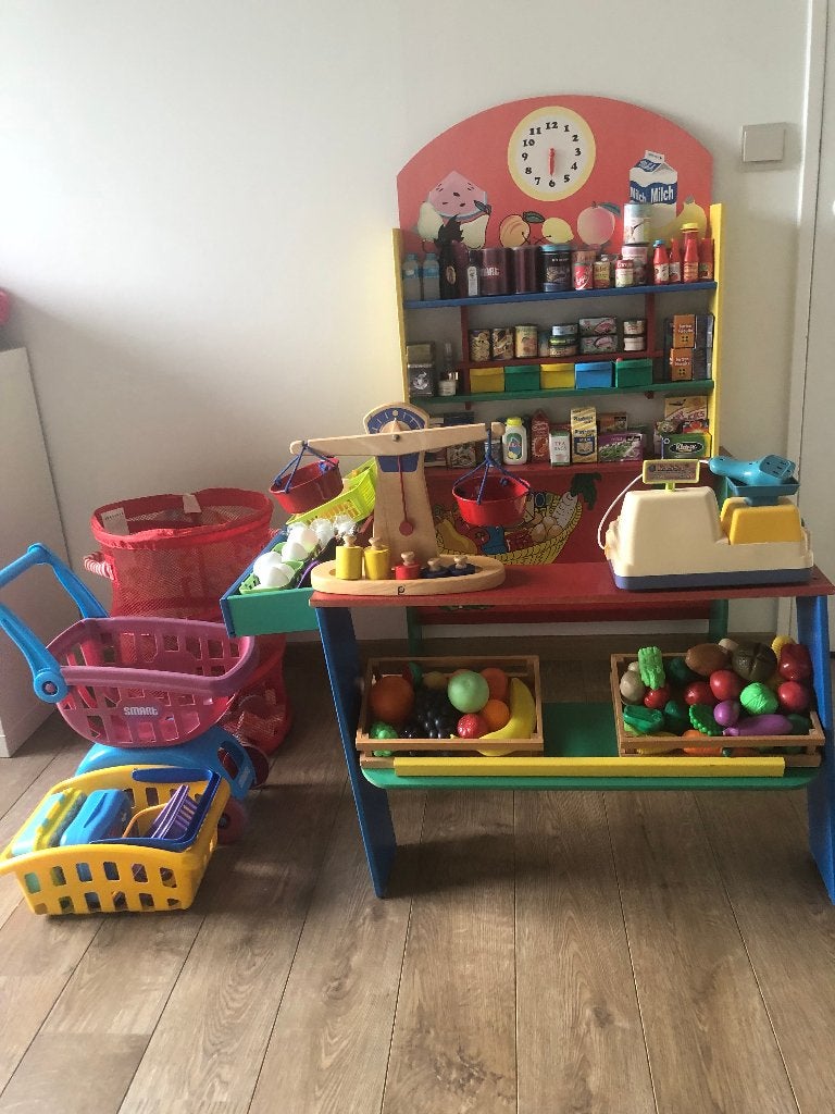 heel leuk houten winkeltje, Enlèvement, Comme neuf, Compter