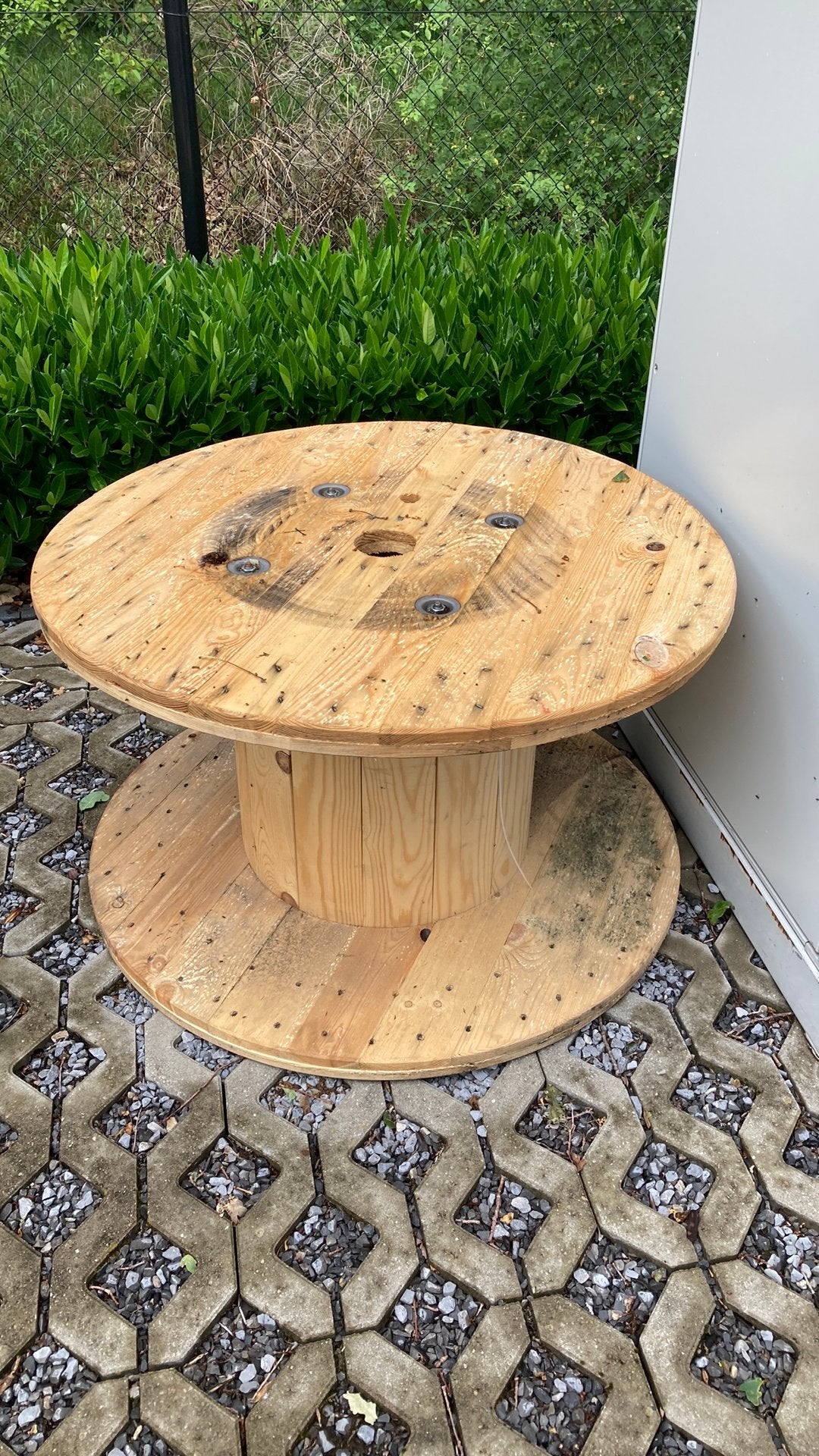 Haspel, Tuin en Terras, Tuintafels, Ophalen, Zo goed als nieuw