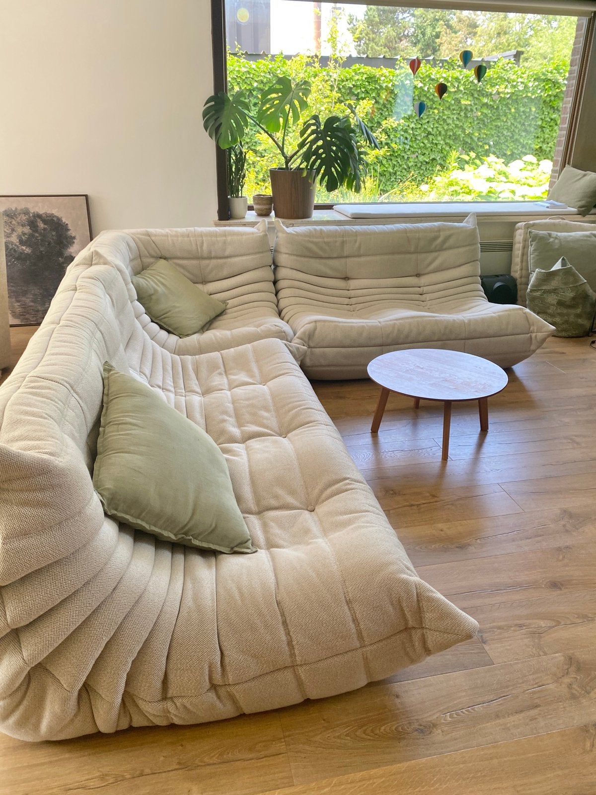Modulaire zetels Togo Ligne roset (3zit, 2zit en hoek), Enlèvement, Comme neuf, Tissus