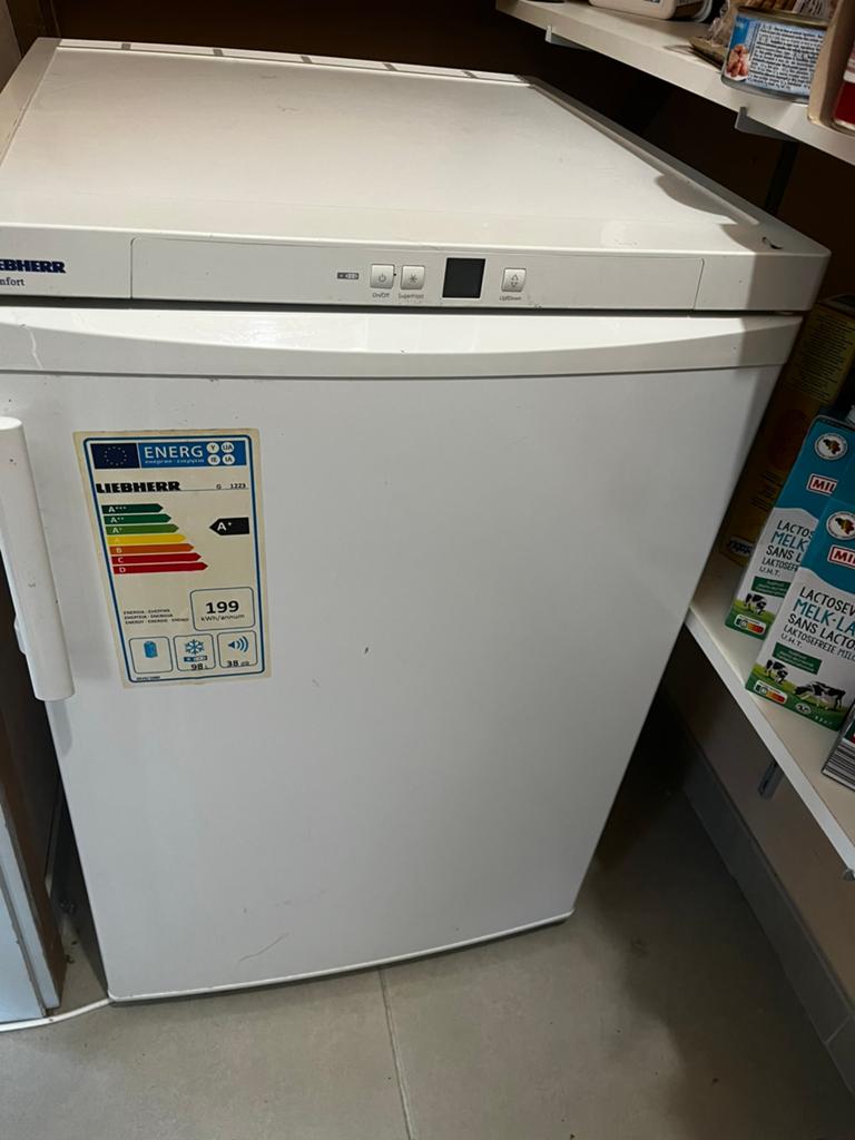 Diepvriezer liebherr tafelmodel, Elektronische apparatuur, Vriezers en Diepvrieskisten, Gebruikt, Energieklasse A of zuiniger
