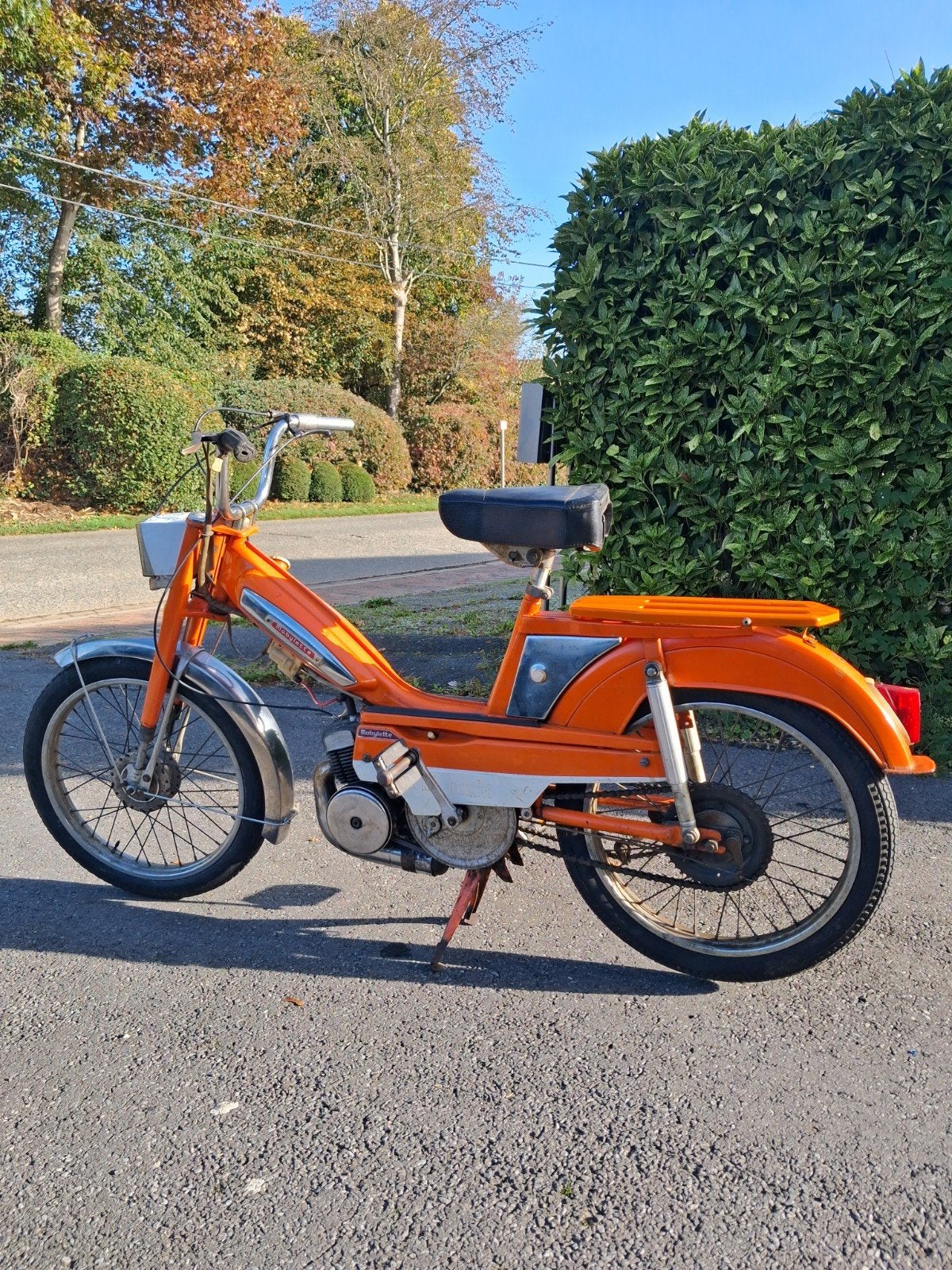Mobylette type 50, Ophalen
