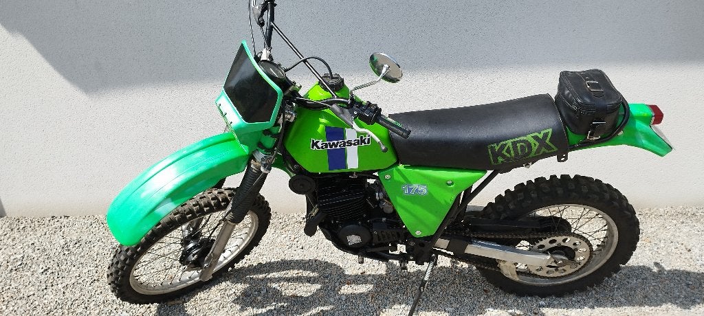 Ancienne moto d'enduro de collection KAWASAKI 175 KDX 1981, Occasion, Particulier, Enduro, 175 cm³