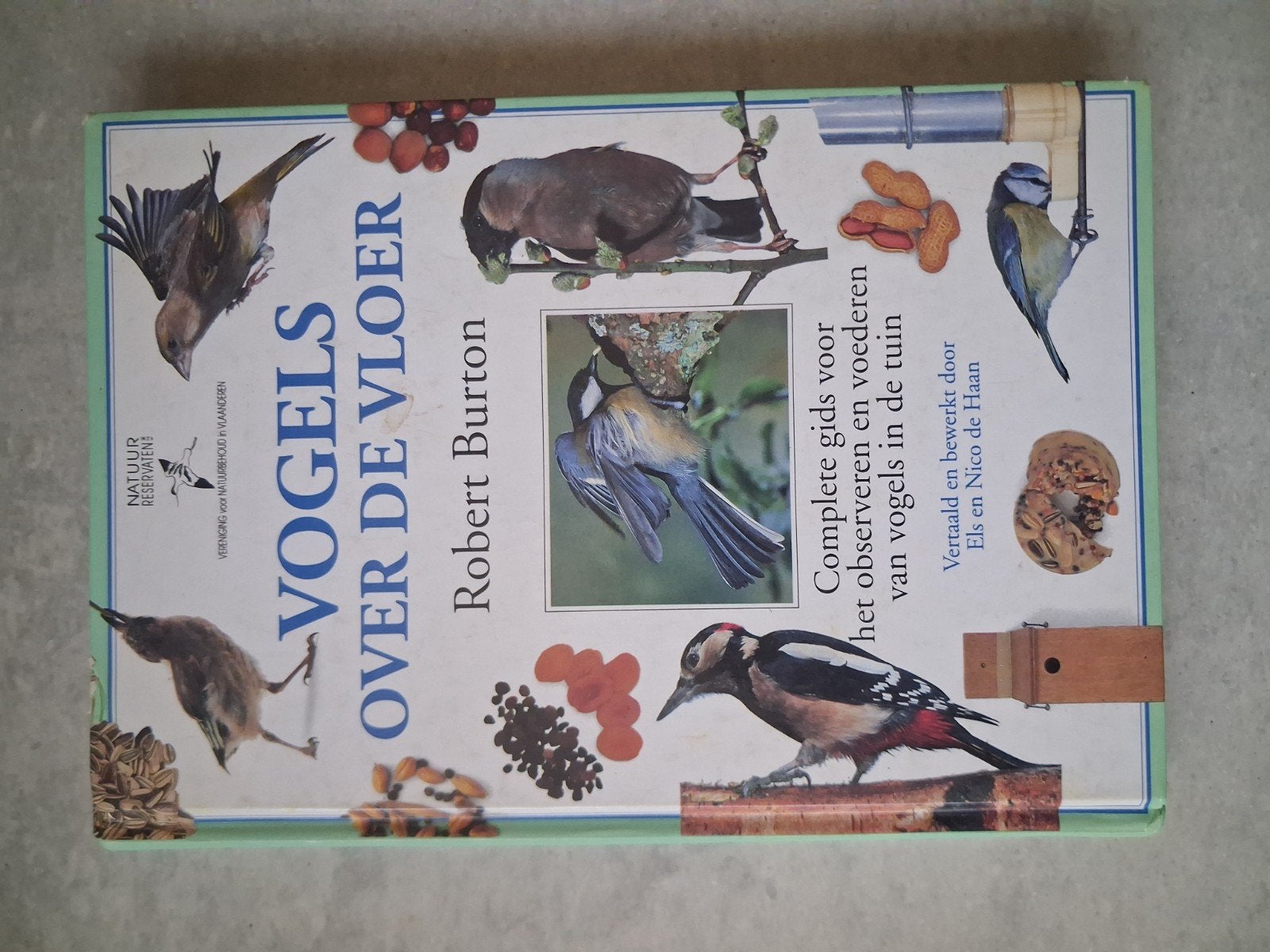 boek: vogels over de vloer, Livres, Nature, Enlèvement, Oiseaux