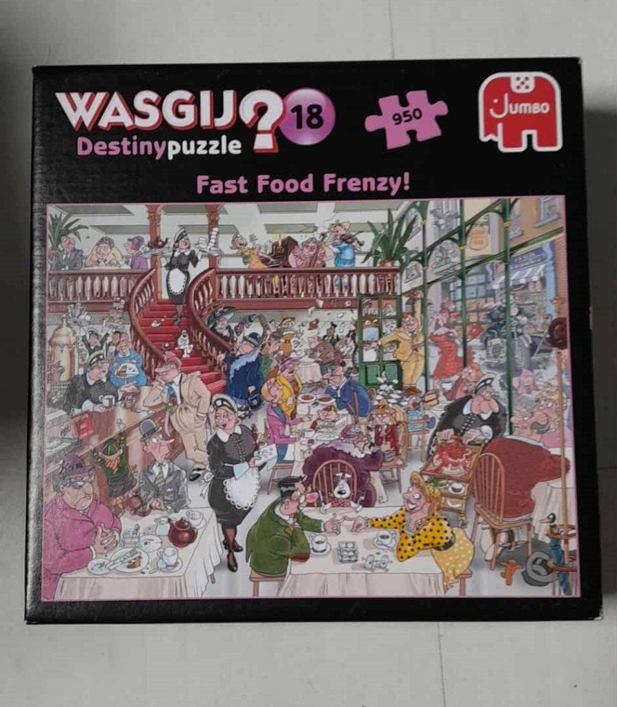 Puzzel Wasgij Destiny 18, Ophalen of Verzenden, 500 t/m 1500 stukjes, Zo goed als nieuw, Legpuzzel