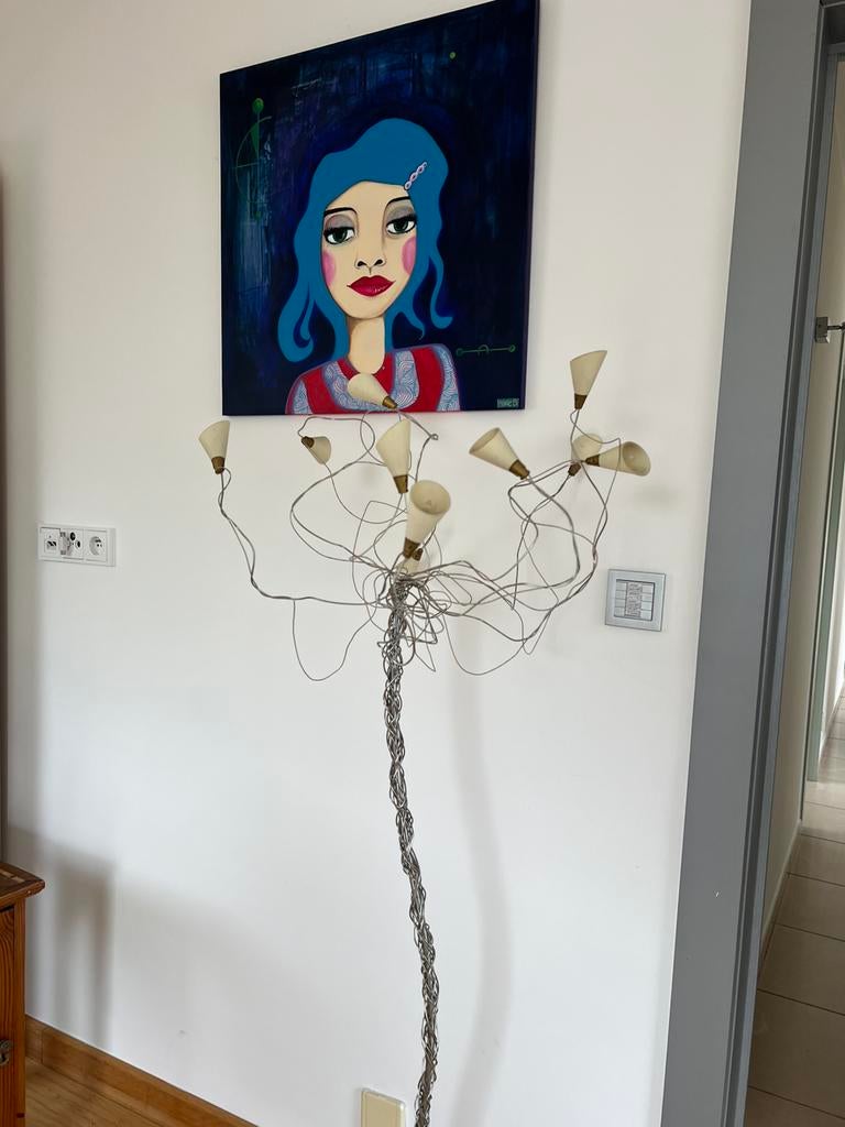 Lampadaire design, Maison & Meubles, Lampes | Lampadaires, Enlèvement, Comme neuf