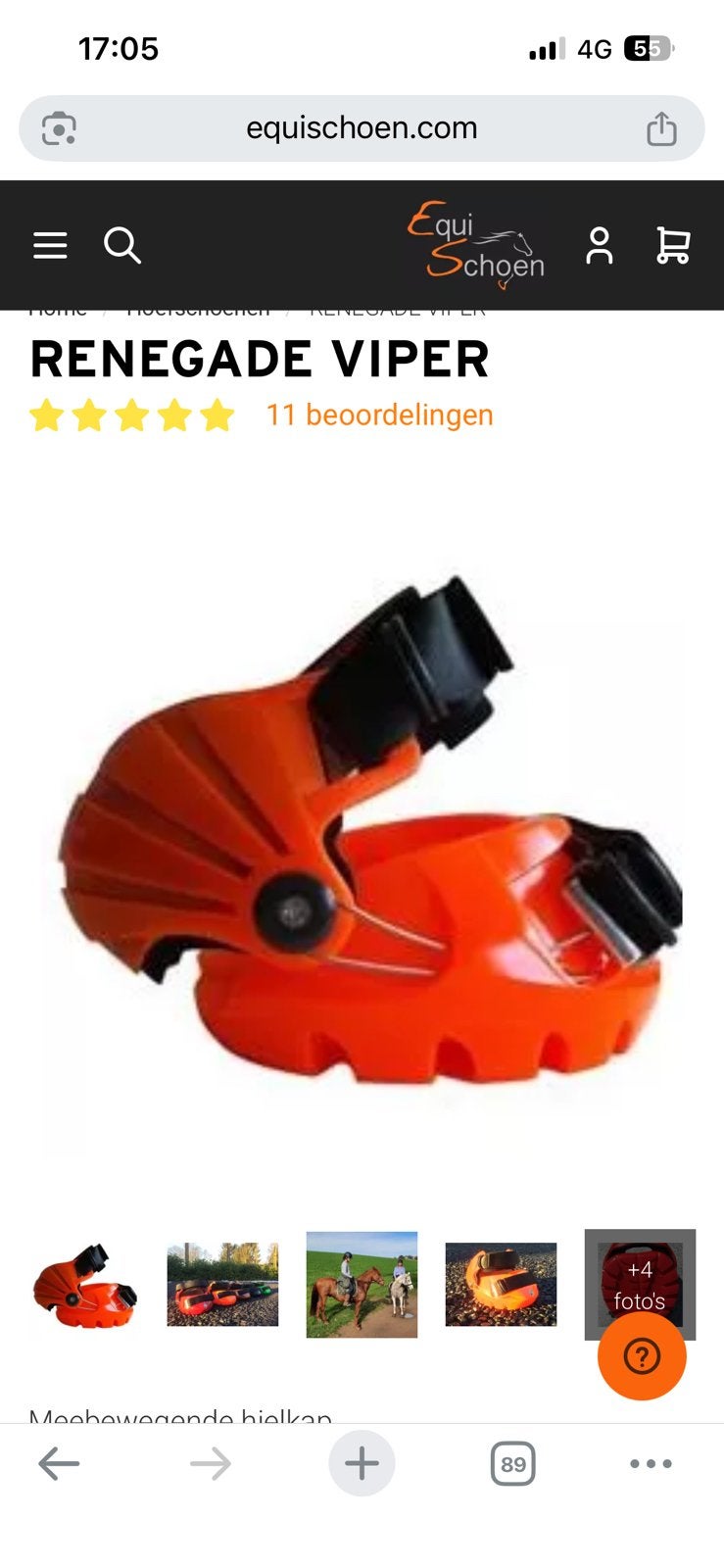 Gezocht: renegade viper 150x150, Enlèvement, Comme neuf