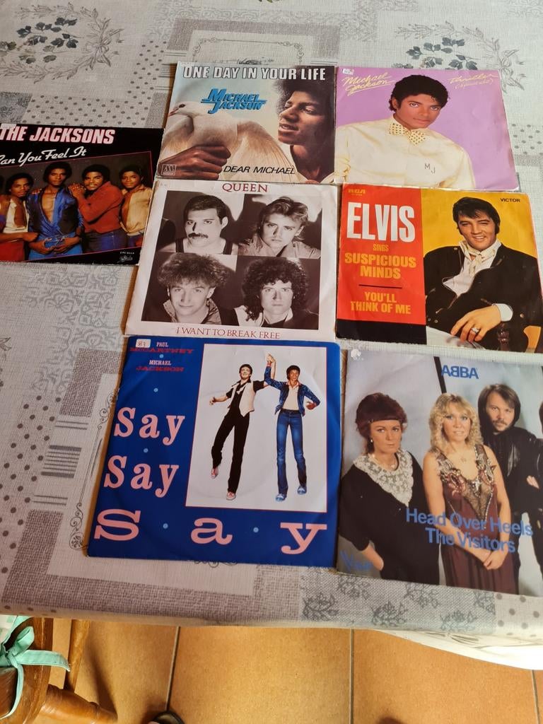 7 singles in hele goede staat, Enlèvement