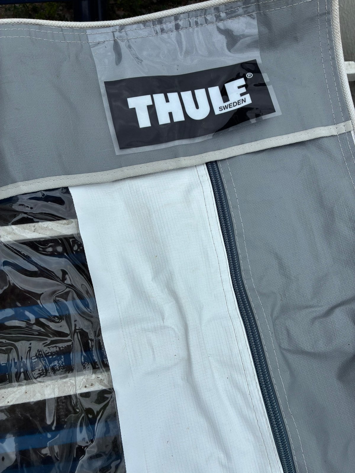 Thule tent voor aanbouw aan omnistore luifel 5,5m, Caravanes & Camping, Camping-car Accessoires, Enlèvement, Comme neuf