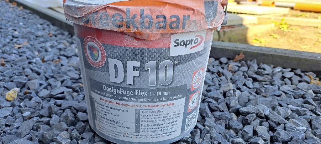 Sopro 5 kg DF10 flexibele voegmortel voor voegen 1 tot 10 mm, Ophalen, Nieuw, Overige typen