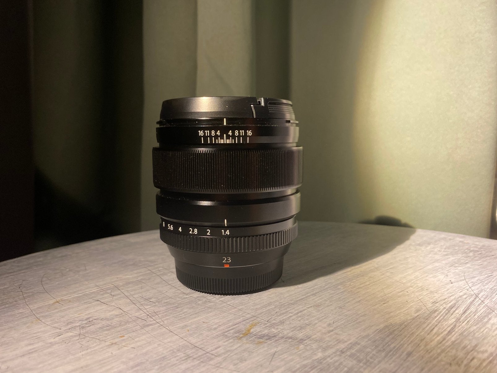 Fujifilm Fujinon XF 23 mm 1.4 R, Ophalen of Verzenden, Zo goed als nieuw, Fujifilm
