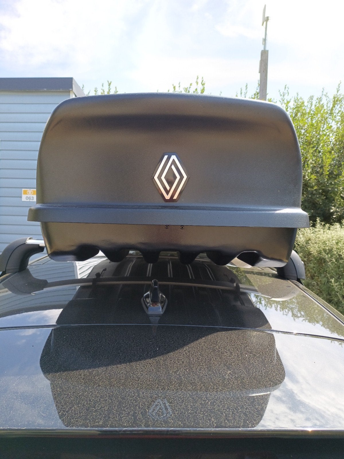 Coffret de toit+ barre Renault captures utiliser uniquement