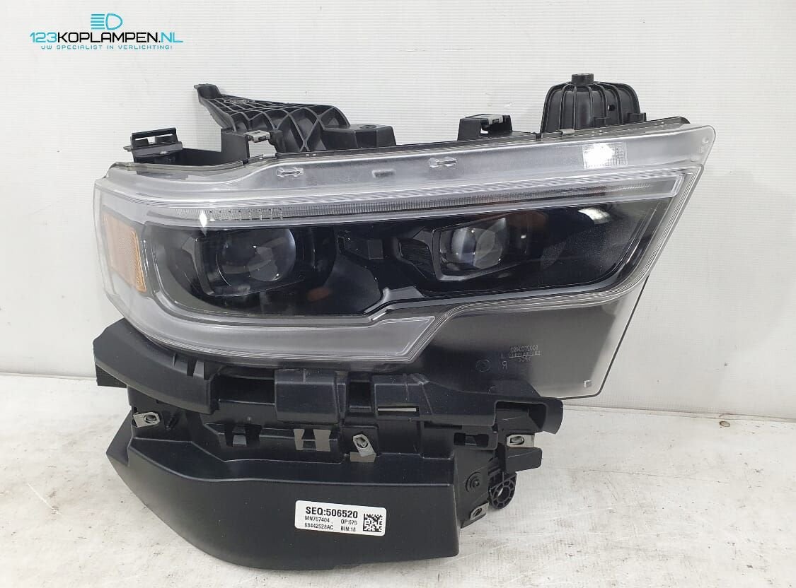 Dodge Ram Facelift Full Led Limited black koplamp rechts, Gebruikt, -, -, Ophalen of Verzenden