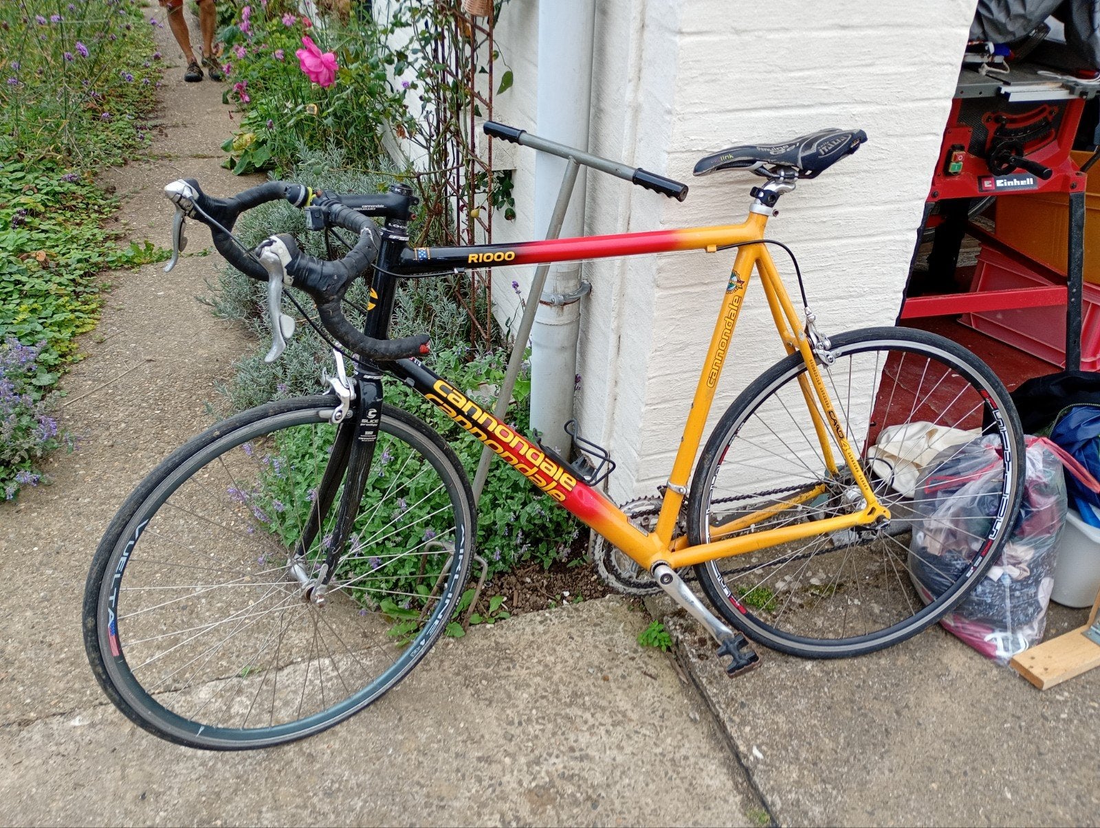 cannondale koersfiets,, Fietsen en Brommers, Ophalen, Jaren '60 of nieuwer, Cannondale R1000, Velgrem