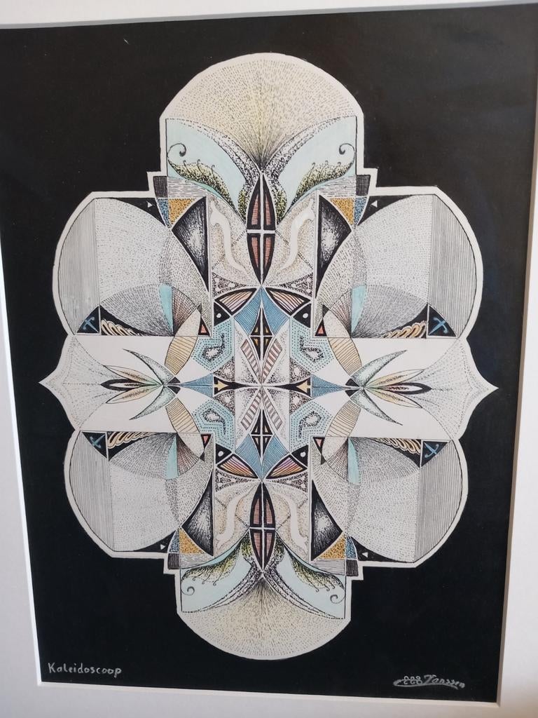 Moderne voorstelling oud nieuw testament, Antiek en Kunst, Kunst | Schilderijen | Modern, Ophalen