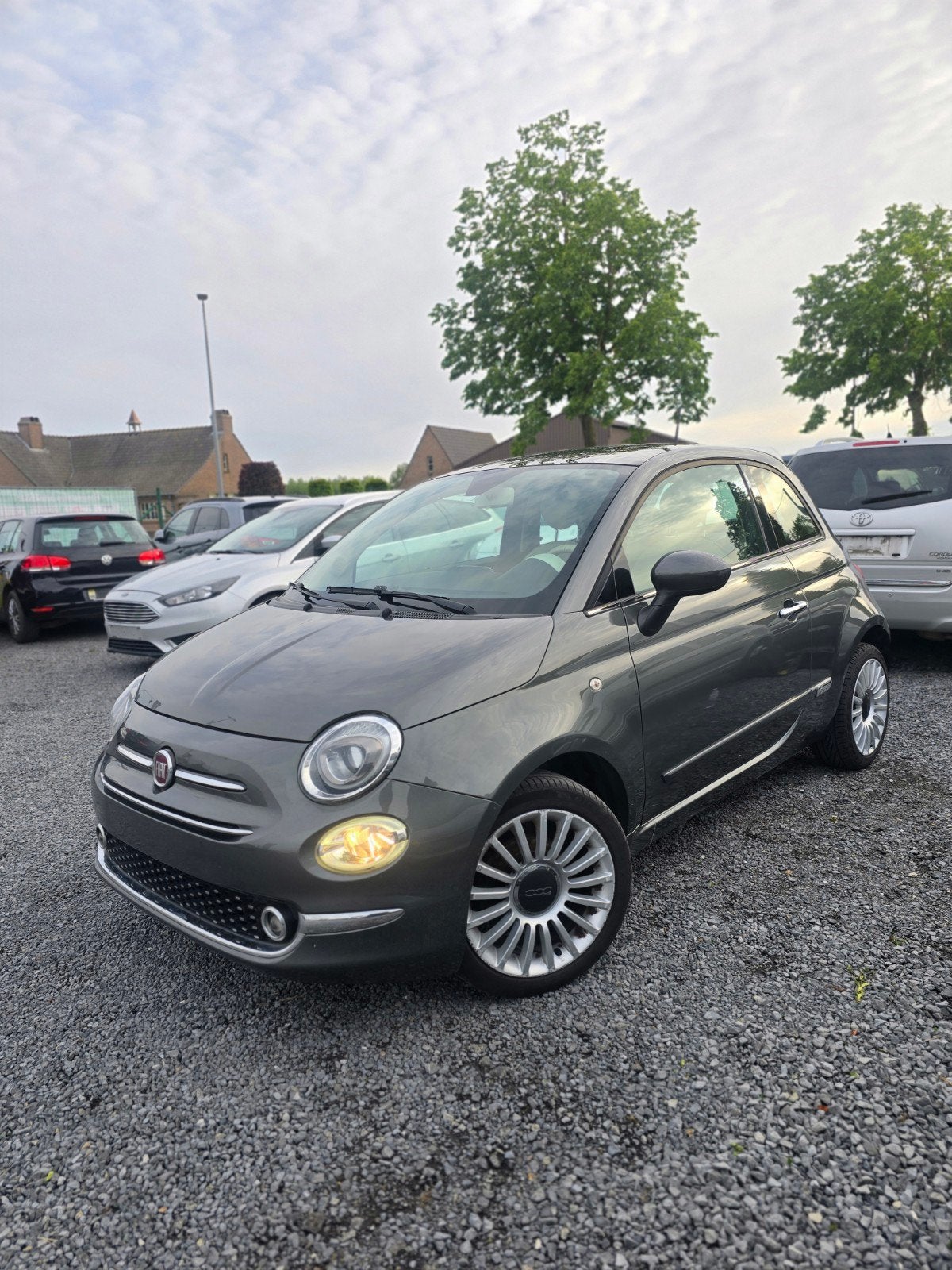 Fiat 500/2017/97Dkm/Benzine/dak/Airco/Garantie, Auto's, Fiat, Particulier, Bluetooth, Centrale vergrendeling, Elektrische ramen
