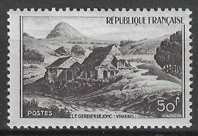 Frankrijk 1949 - Yvert 843 - Mont Gerbier-de-Jonc (PF), Verzenden, Postfris