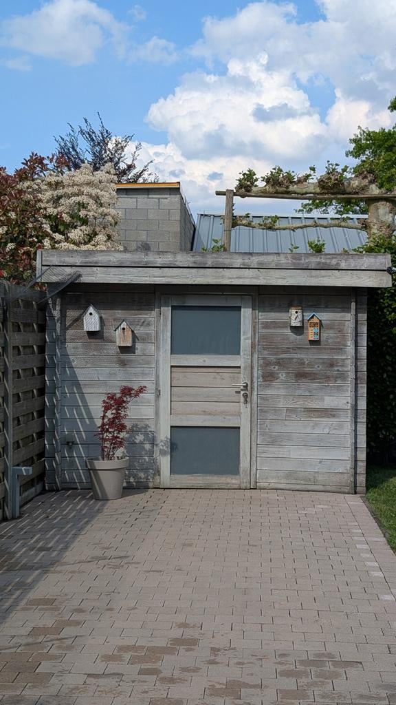 Tuinhuis - plat dak. (3m x 4m), Ophalen, Tuinhuis