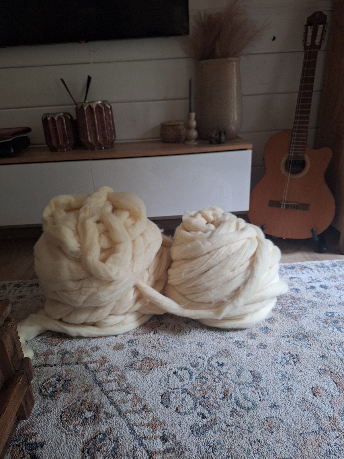 100% natuurlijke lontwol, Hobby en Vrije tijd, Ophalen