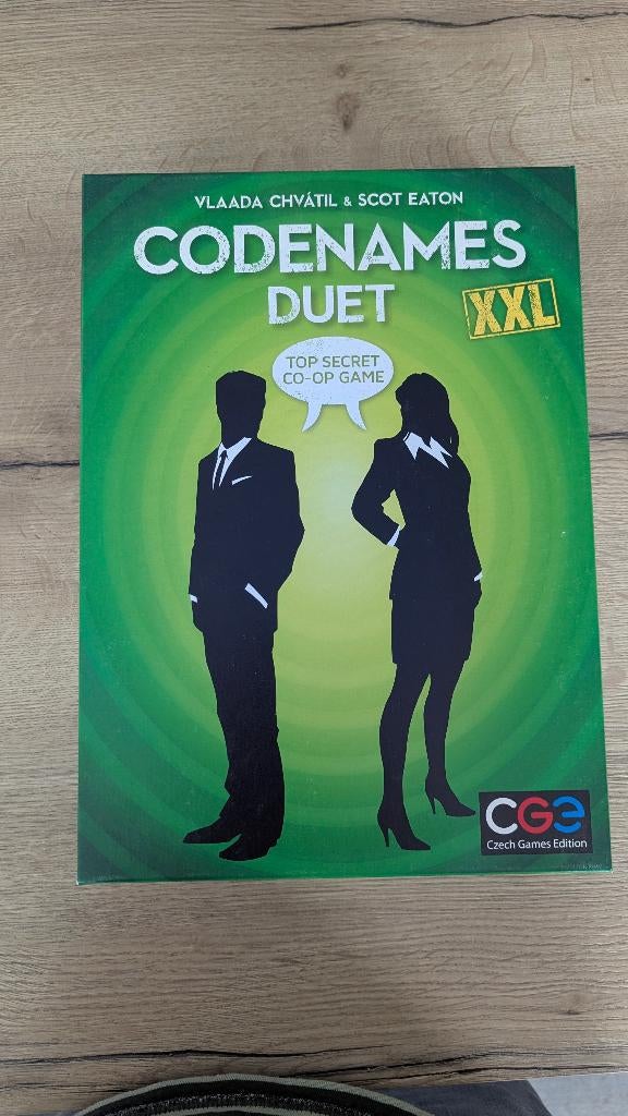 Codenames duet XXL (EN), Hobby en Vrije tijd, Een of twee spelers, Ophalen, Zo goed als nieuw
