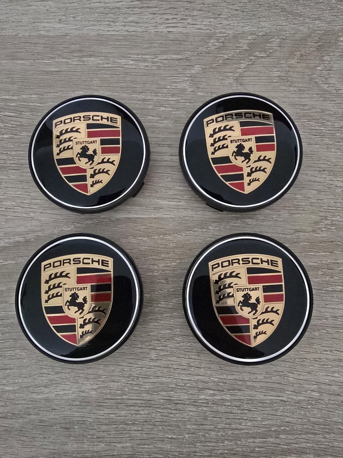 Porsche wieldoppen buitendiameter 68 mm / 64 mm, Ophalen of Verzenden, Nieuw