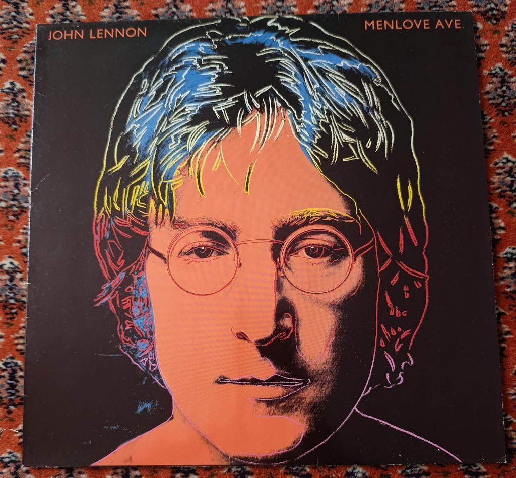 John Lennon – Menlove Ave vinyl LP, Ophalen of Verzenden, 1980 - 1989, Zo goed als nieuw, 12 inch