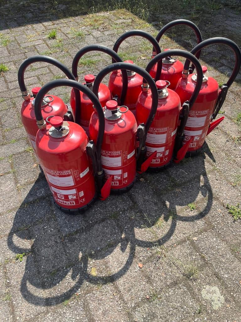 Poederblusser 6kg - BENOR, Ophalen, Zo goed als nieuw