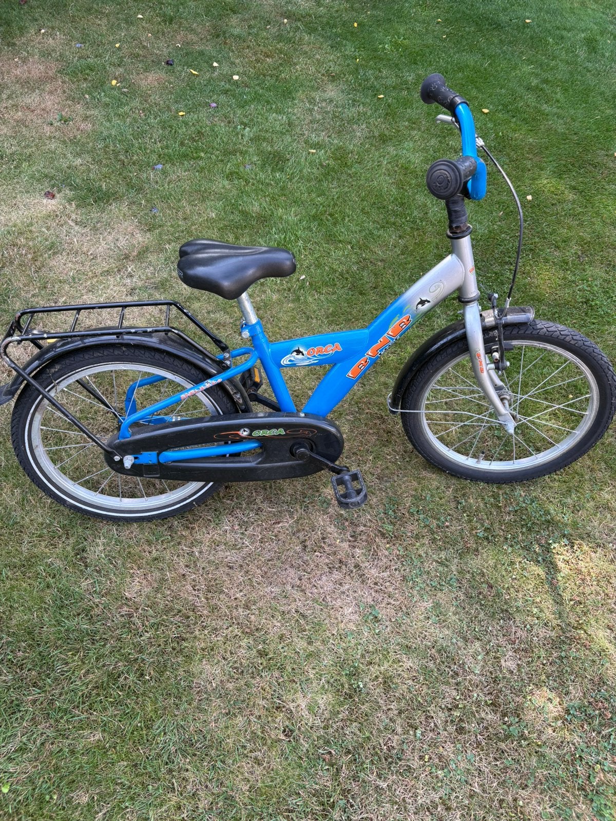 Klein kinderfietsje, Fietsen en Brommers, Ophalen, Gebruikt, Terugtraprem, 16 tot 20 inch
