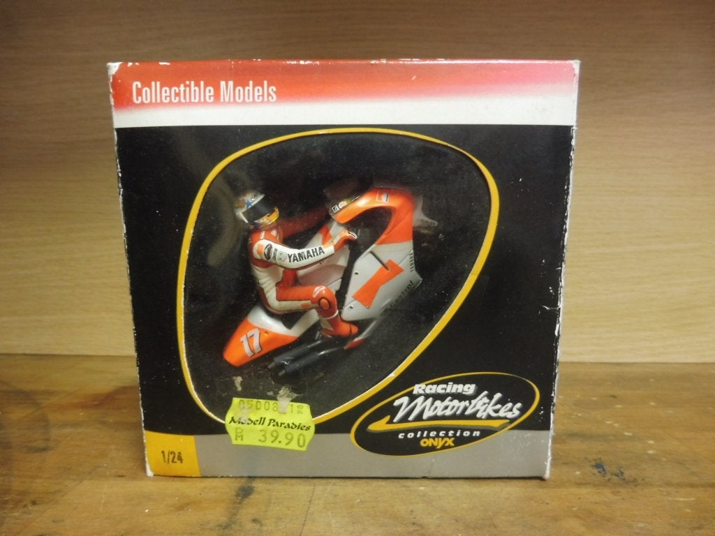 1:24 Onyx M018 Yamaha YZR 500 German GP 1995 #17 Norifumi, Ophalen of Verzenden, Zo goed als nieuw, Motor, Overige merken