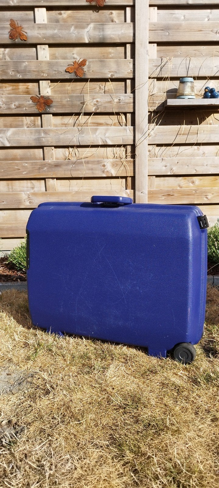 2 grote hardcase reiskoffer americain tourister by samsonite, Ophalen, Gebruikt, Hard kunststof, Slot