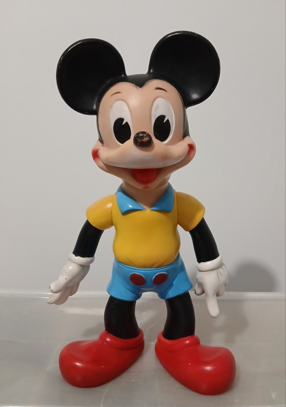 Mickey Mouse pouet, Collections, Enlèvement ou Envoi, Mickey Mouse, Utilisé, Statue ou Figurine
