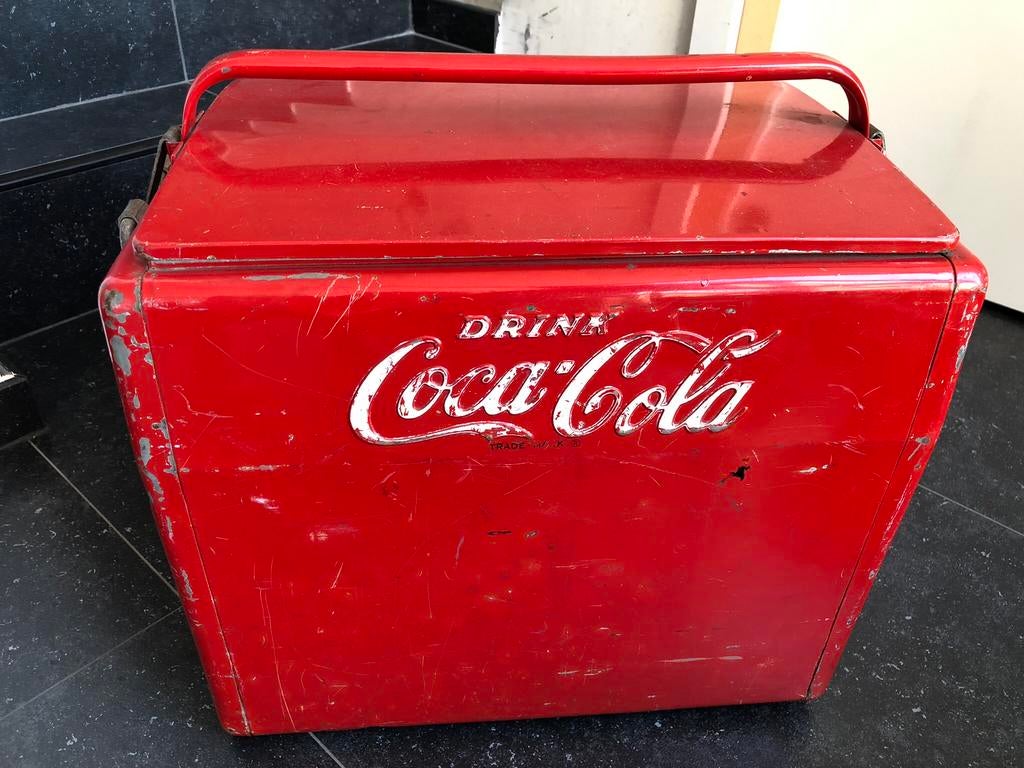 Glacière Coca Cola - Cavalier, Enlèvement, Utilisé