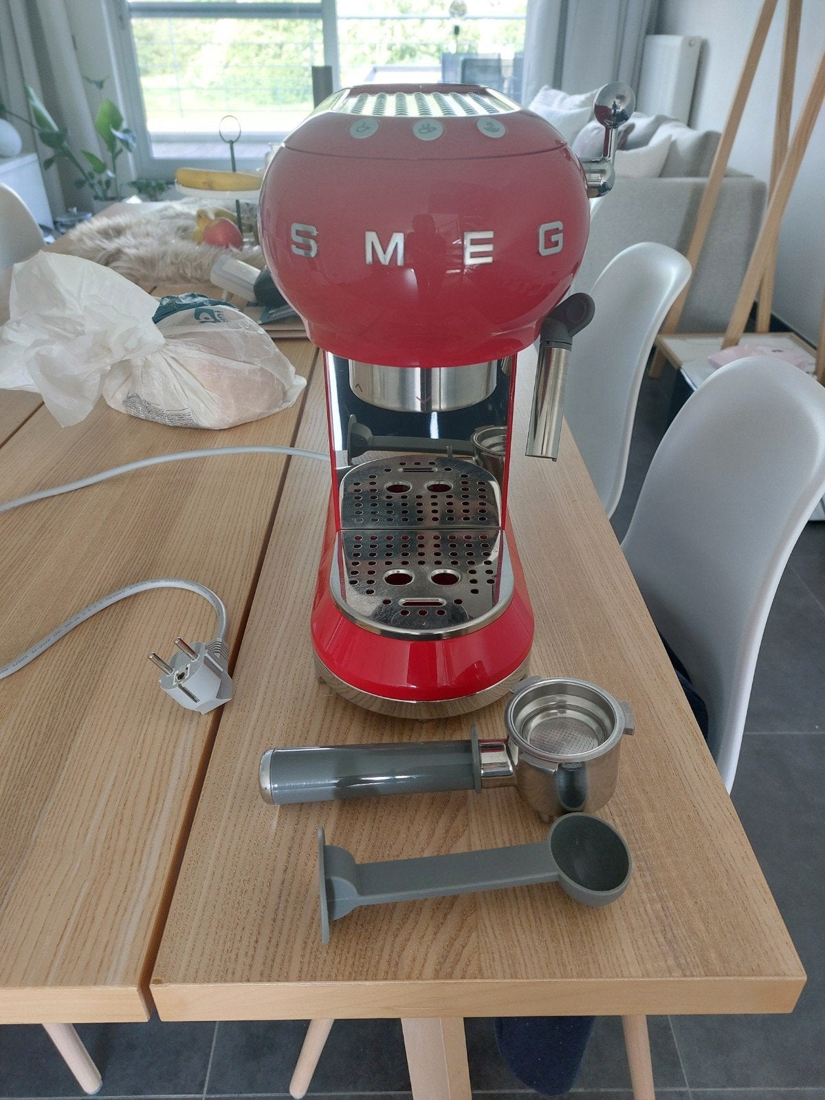 SMEG koffiemachine, Ophalen, Koffiemachine