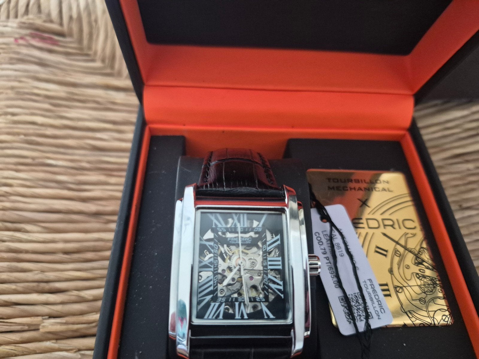 Horloges, Handtassen en Accessoires, Horloges | Heren, Overige merken, Overige materialen, Polshorloge, Overige materialen
