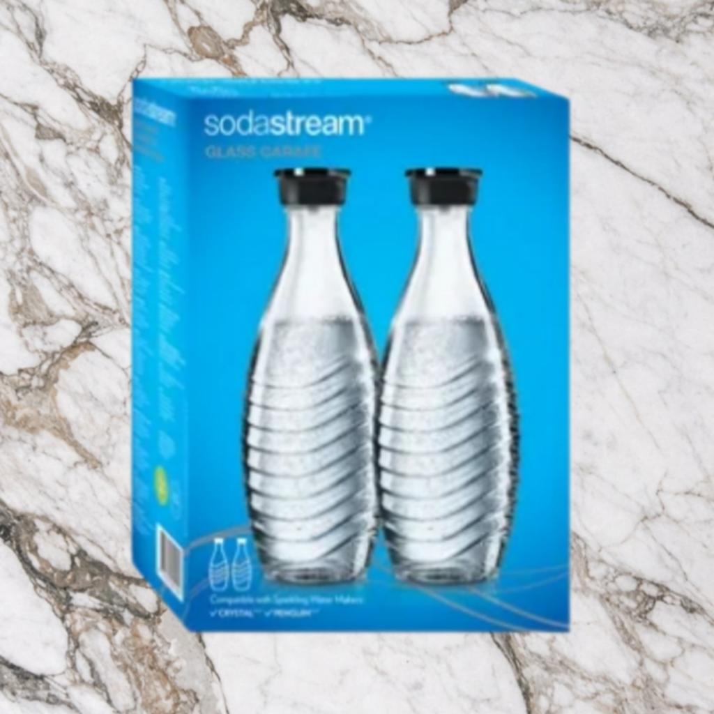 Carafes en verre Sodastream Duo-Pack, Electroménager, Enlèvement ou Envoi, Neuf