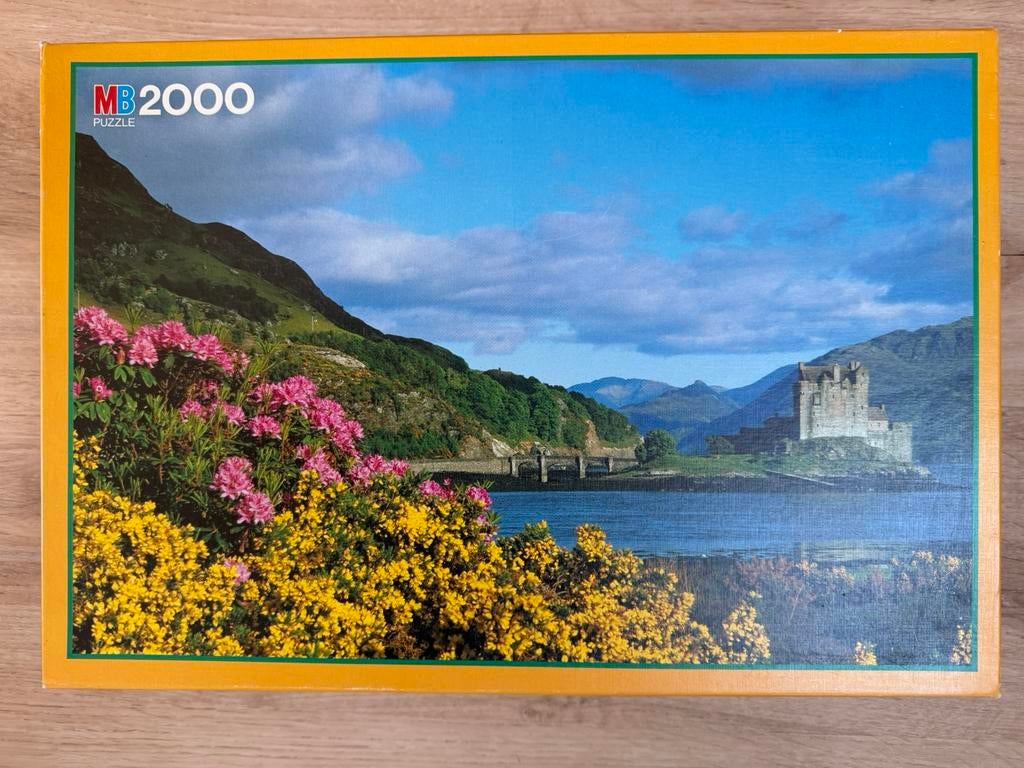 Puzzel MB 2000 stuks, Enlèvement ou Envoi, Comme neuf
