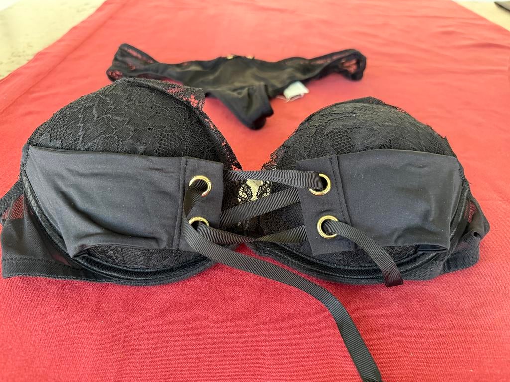 Lingerieset Yamamay, Enlèvement ou Envoi, Noir, Soutien-gorge